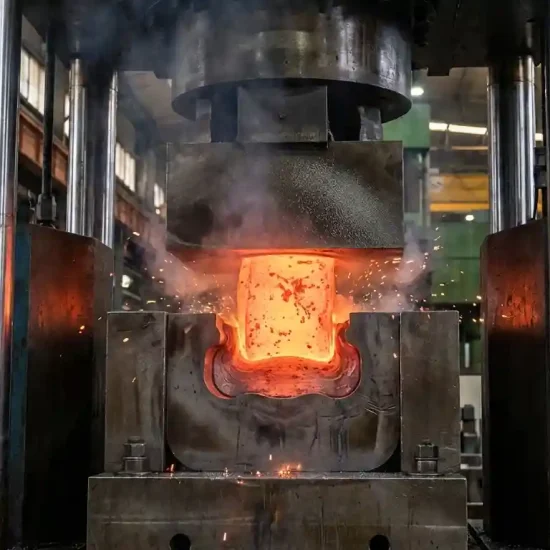 Gesenkschmieden im Prozess