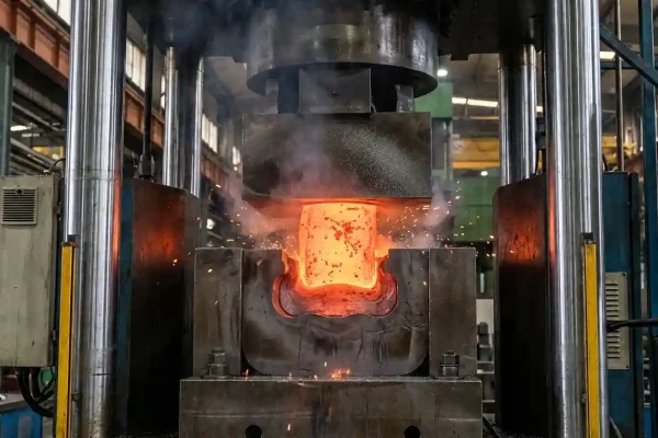 close die forging in process