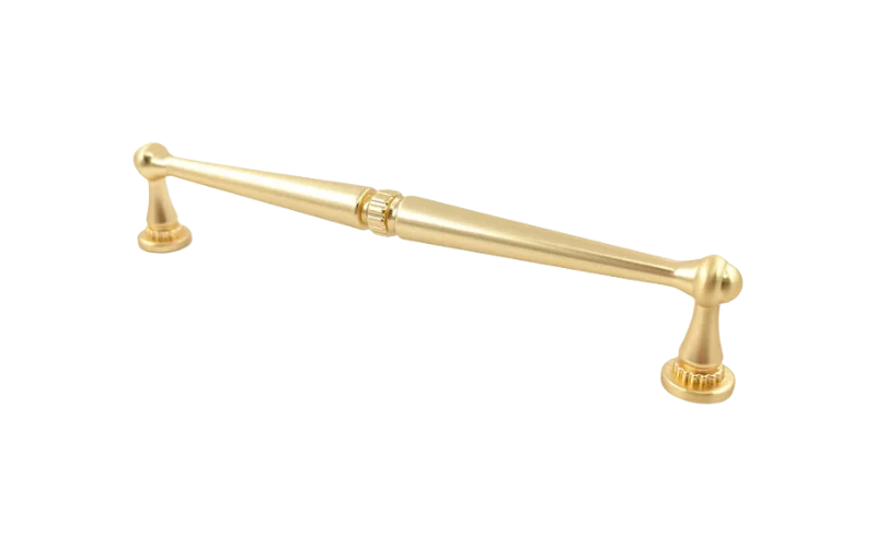 maniglie per porte in ottone fuso personalizzate