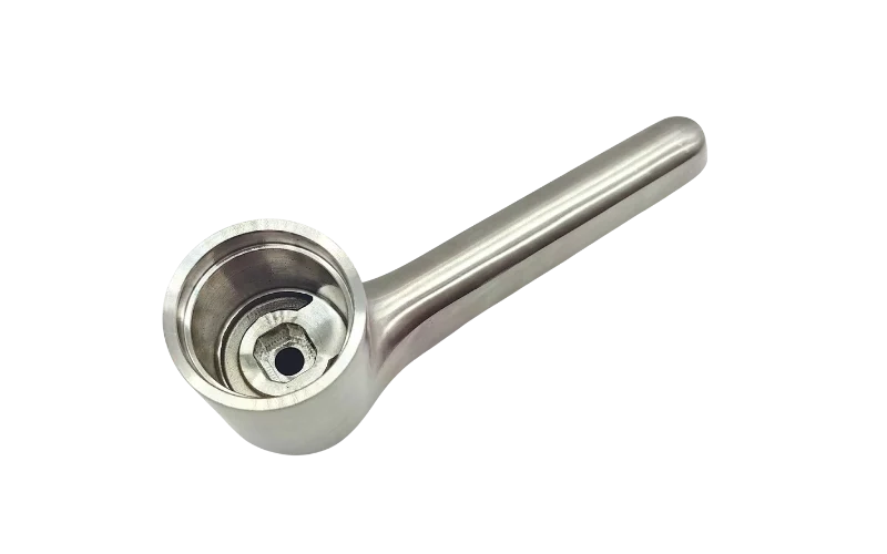 parti di maniglie per porte fuse su misura con lavorazione CNC