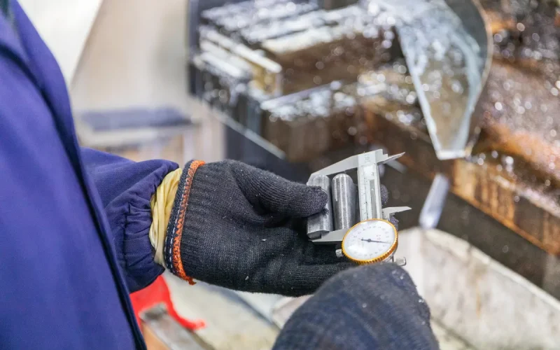 inspection of cnc turning bullet hinge