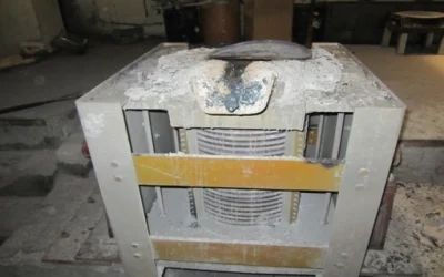 metal casting induction melting furnace