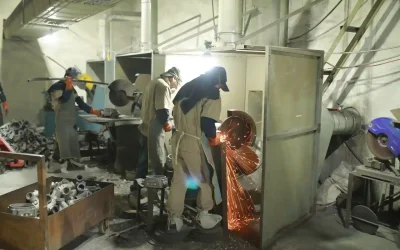 metal csting sheel remove and cutting