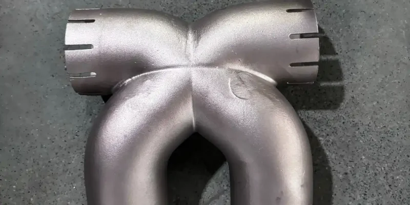 Auspuffrohr aus Metallguss für Powersports