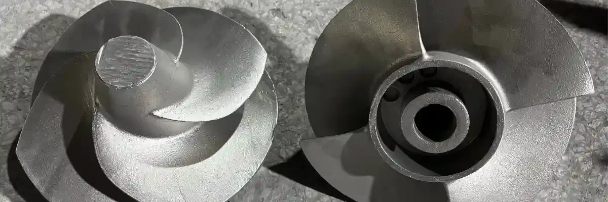 Impulsor de fundición de metales para la industria de maquinaria