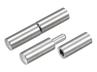 Polished Weld on Stainless Steel Bullet Hinge, 2.5 Inch polished weld on stainless steel bullet hinge, 2.5 inch
