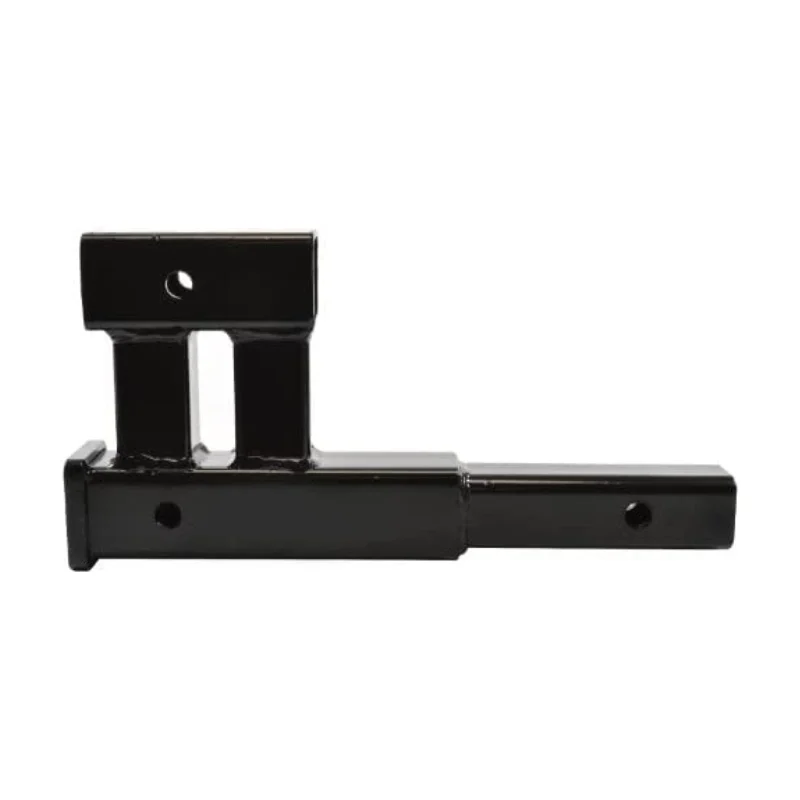 Steel Double Hitch Receiver 2-Inch Trailer Dual Hitch Extension Riser - HDC