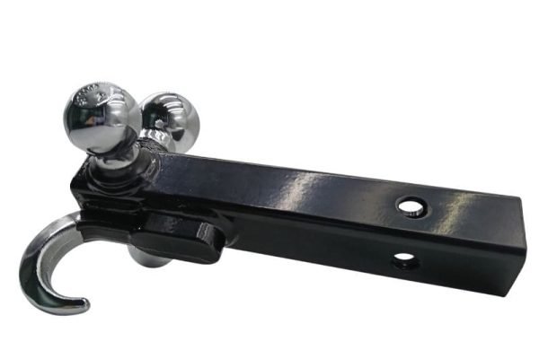 وصلة سحب مقطورة فولاذية ثلاثية الكرات مع خطاف تناسب أنبوب استقبال 2 بوصة 02