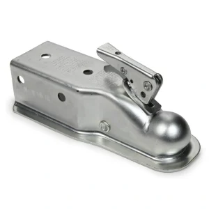 straight tongue heavy duty trailer coupler with hardware 1