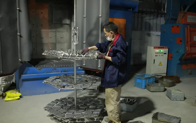 surface finishing turbine housing