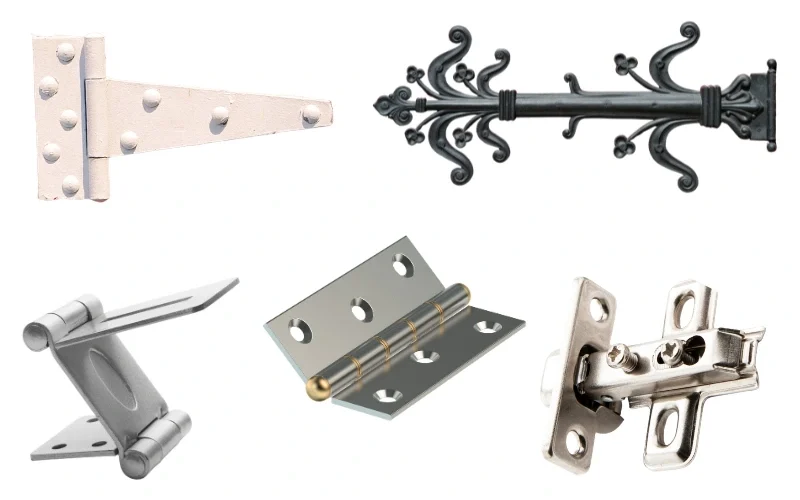 surface treatment cast hinge