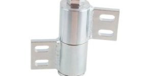 zinc plated steel barrel hinge, 6 inch